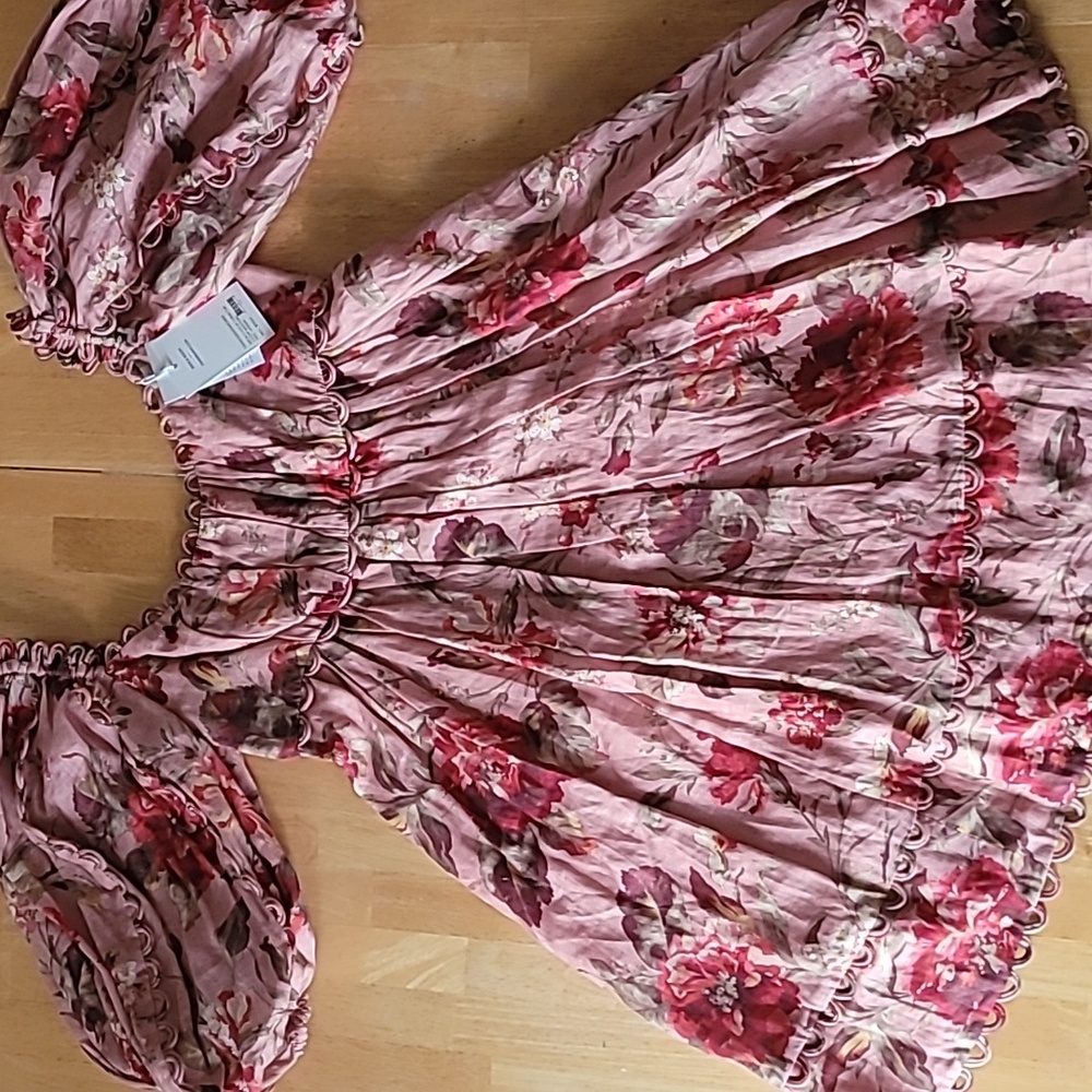 Zimmermann CASSIA SCALLOP MINI DRESS - Picture 6 of 16